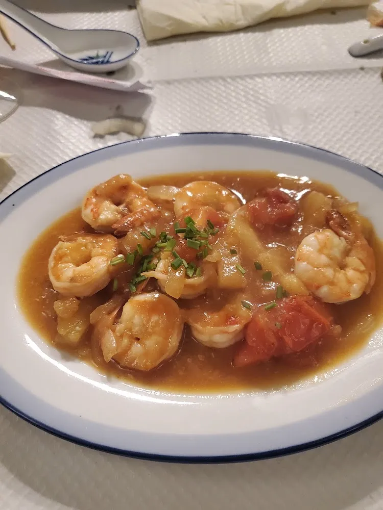 Crevettes Sautées Aigre Douce