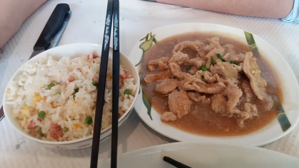 Porc Au Caramel Et Riz Cantonais